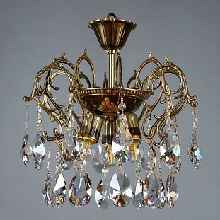 Люстра потолочная AMBIENTE Alicante 8888/3 PL PB Tear Drop